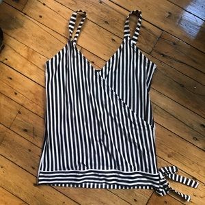 J. Crew Striped Tank Top